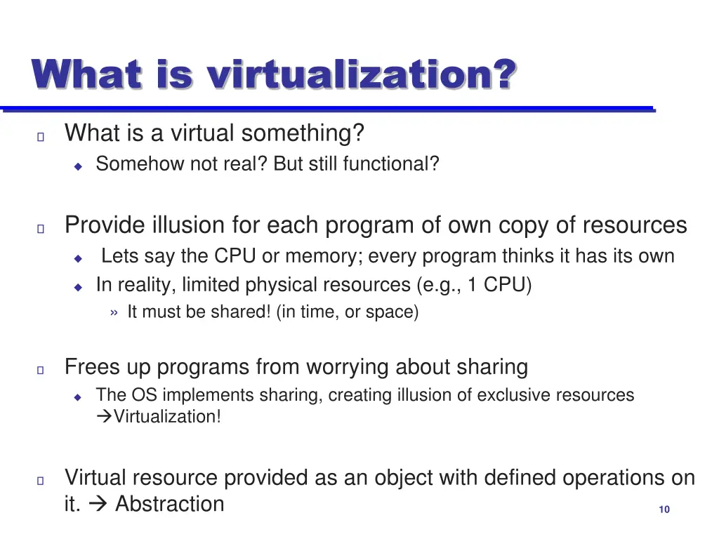 what is virtualization