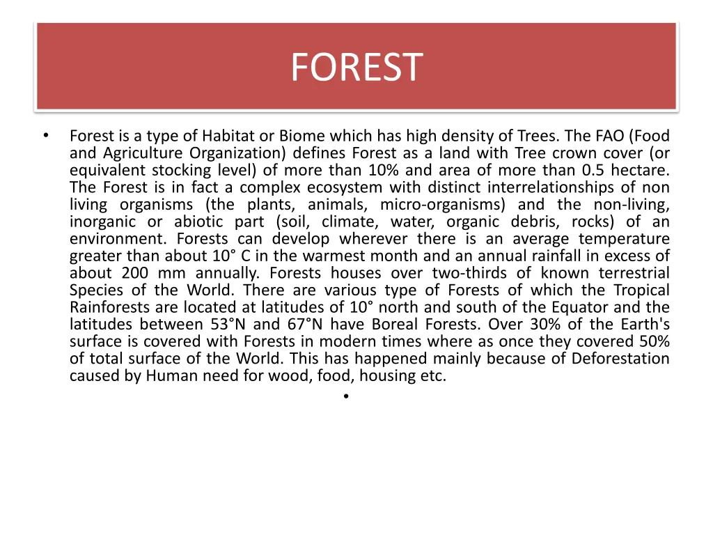 forest