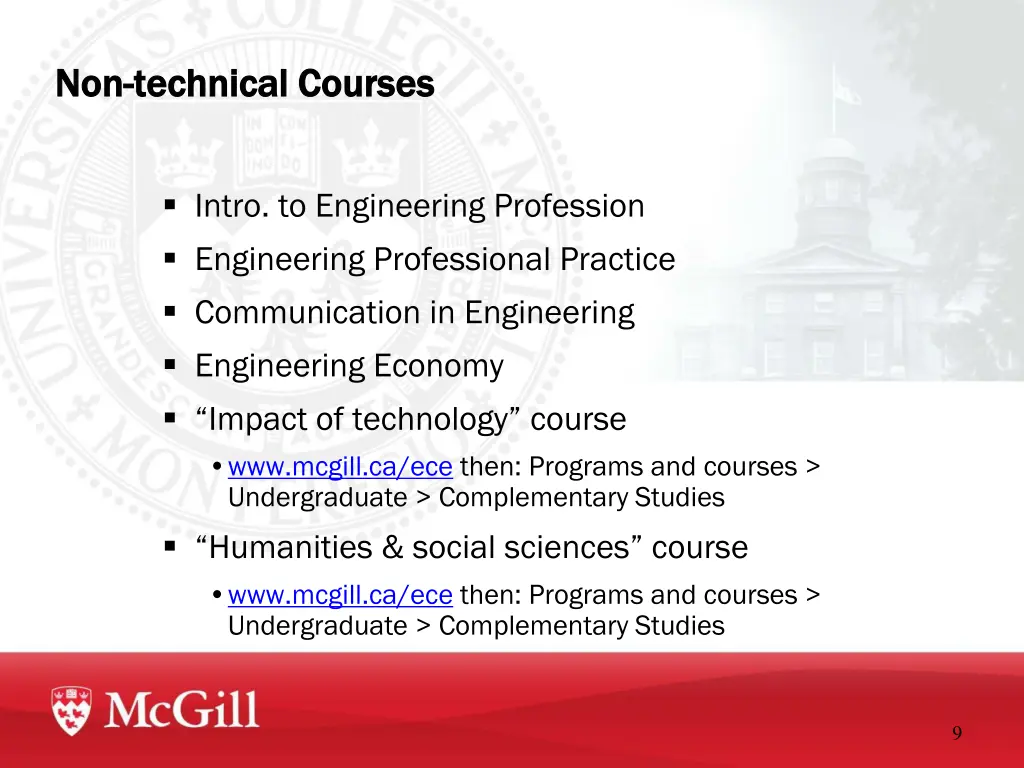 non non technical courses technical courses