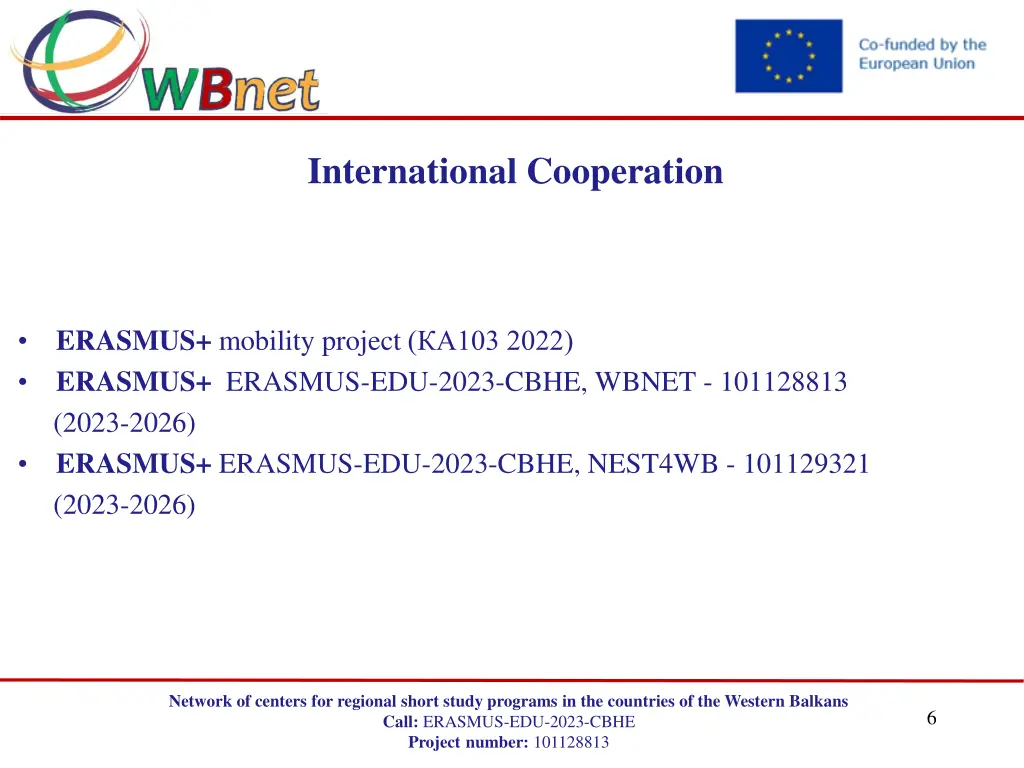 international cooperation