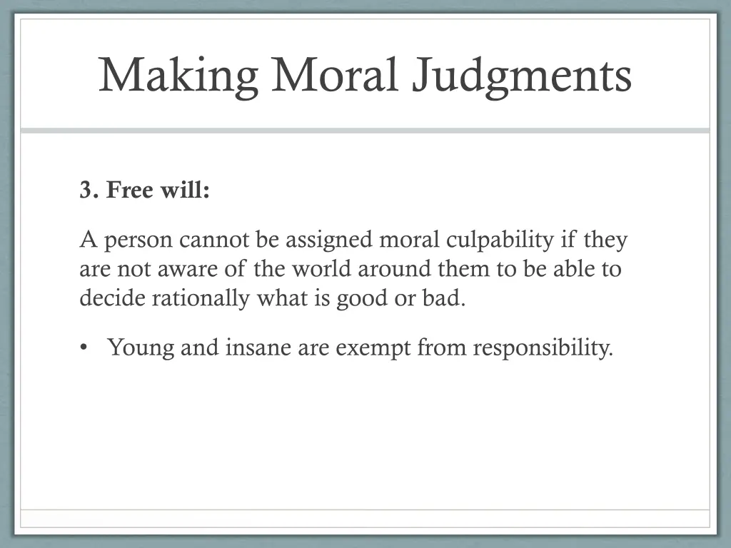 making moral judgments 4