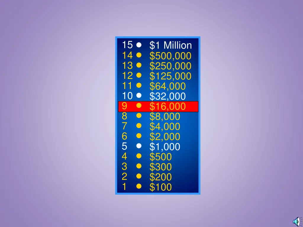 15 14 13 12 11 10 9 8 7 6 5 4 3 2 1 16