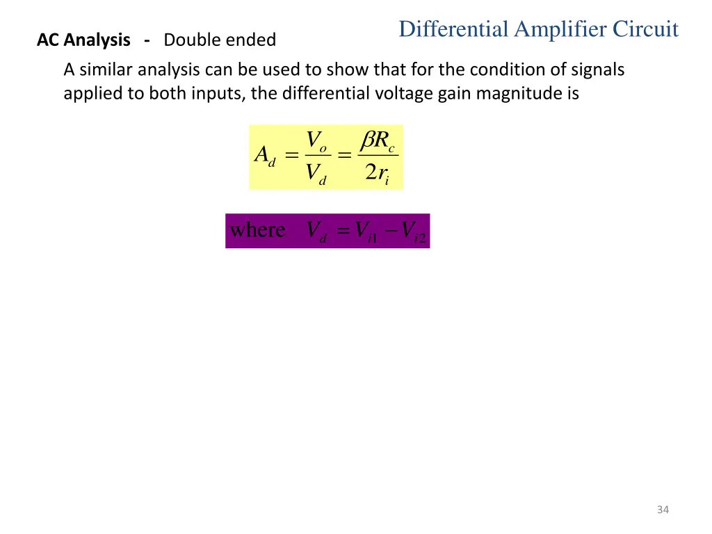 differential amplifier circuit 4
