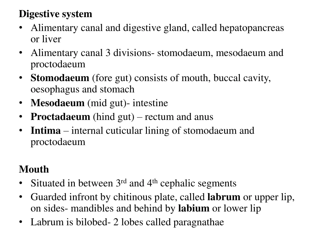 digestive system alimentary canal and digestive
