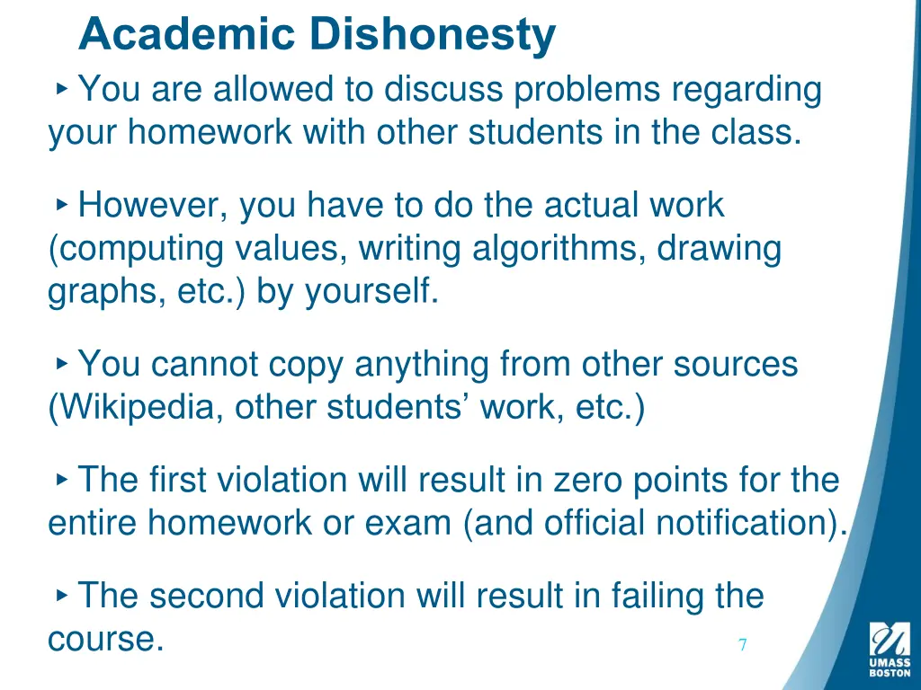 academic dishonesty you are allowed to discuss