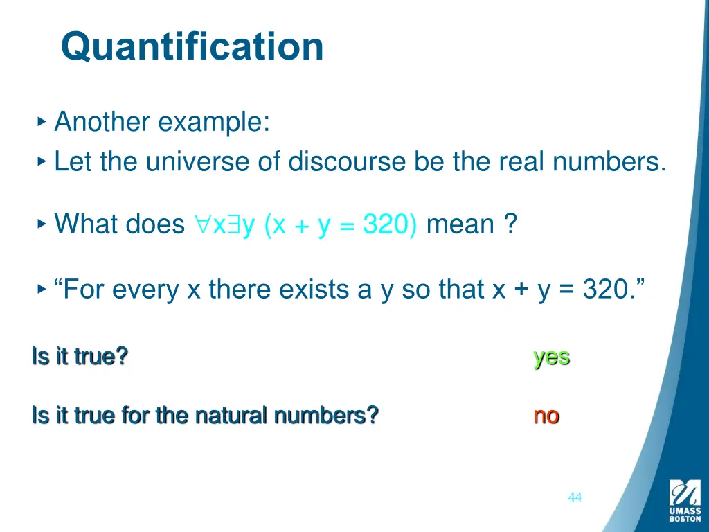 quantification