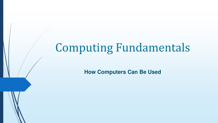 computing fundamentals