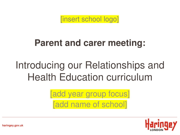 insert school logo