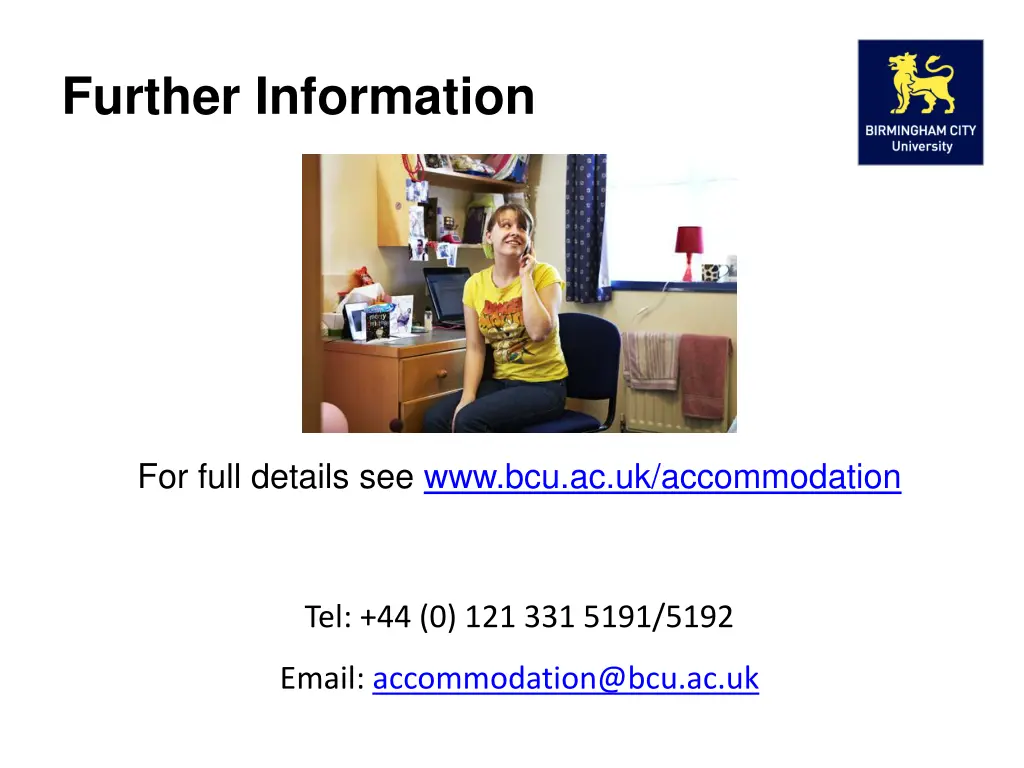 further information