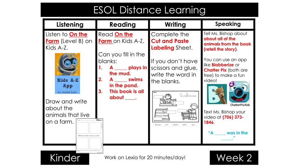 esol distance learning 1