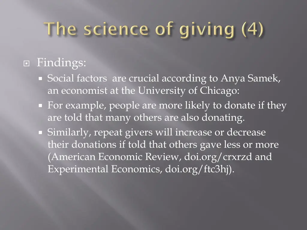 findings social factors are crucial according