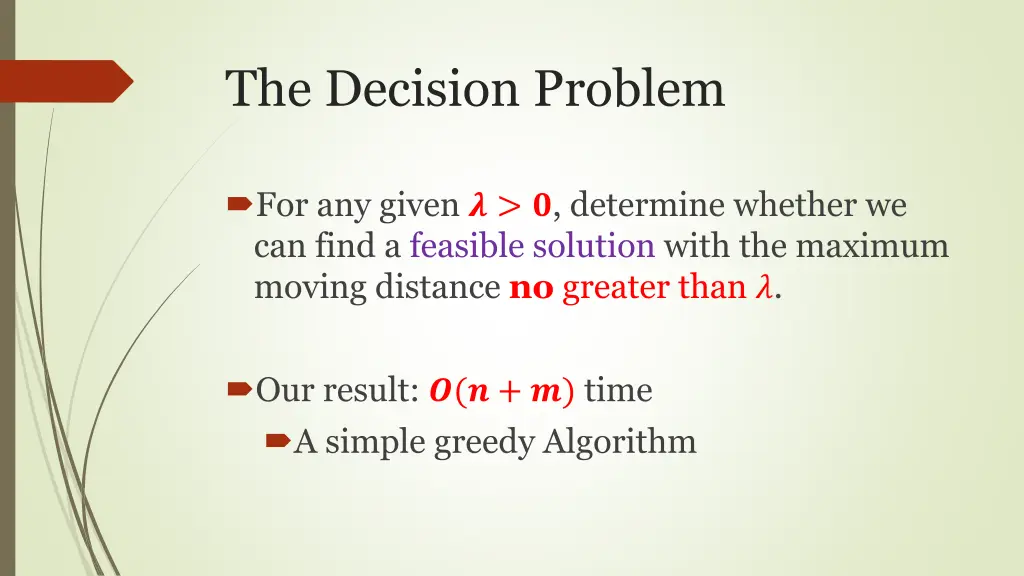the decision problem