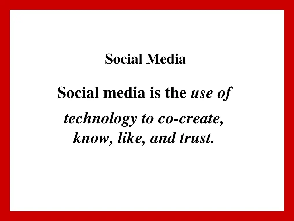 social media