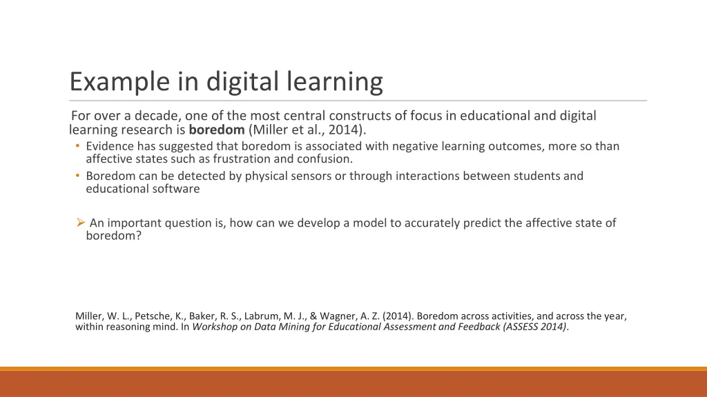 example in digital learning