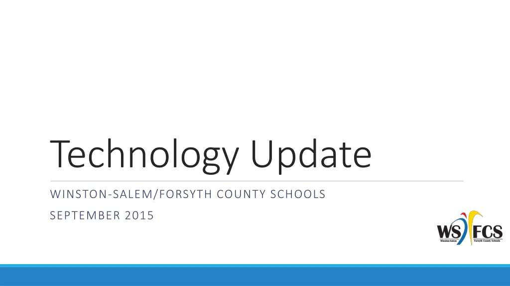technology update