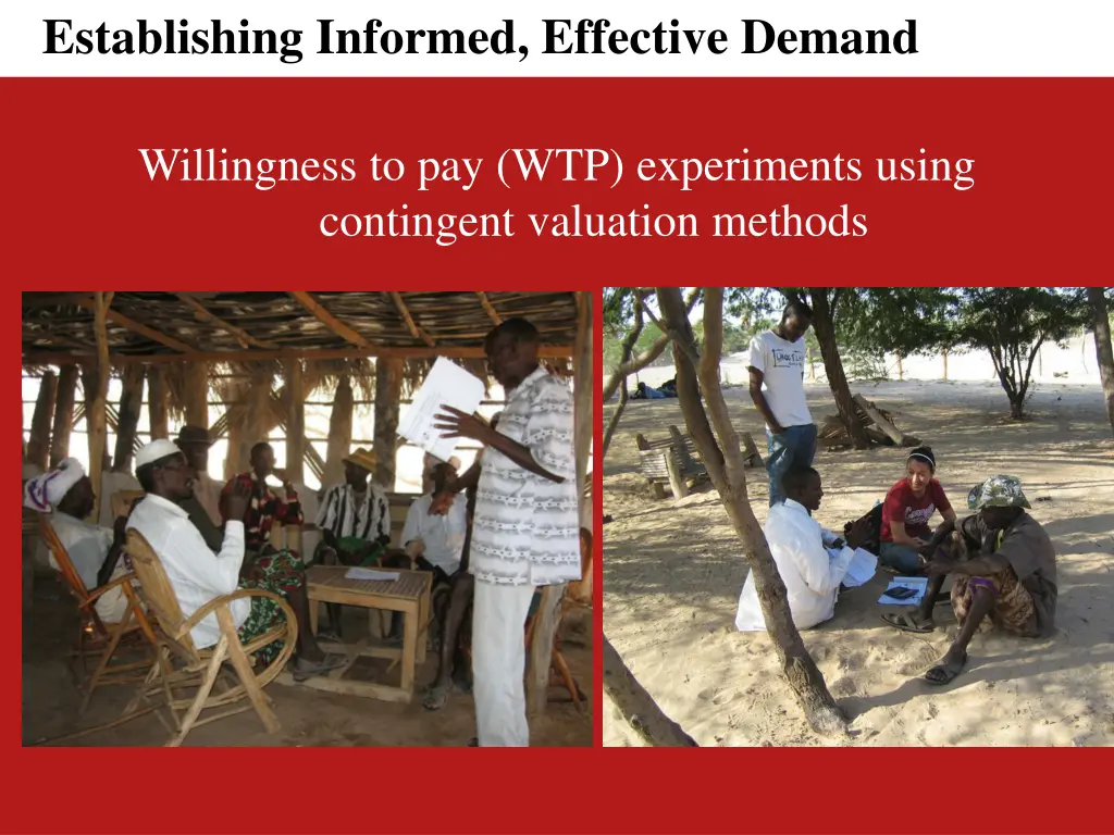establishing informed effective demand 1