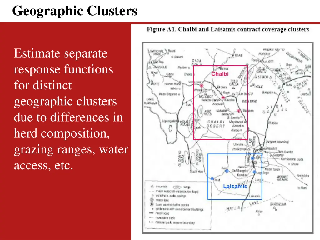 geographic clusters