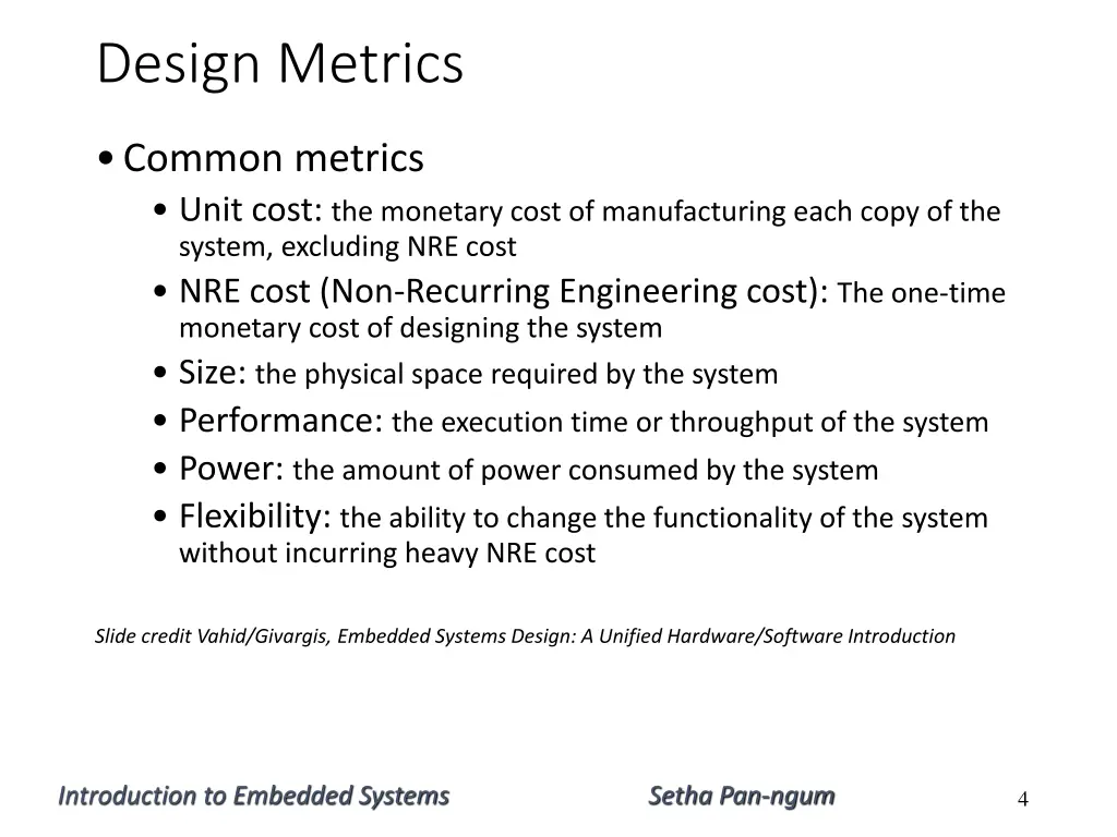 design metrics