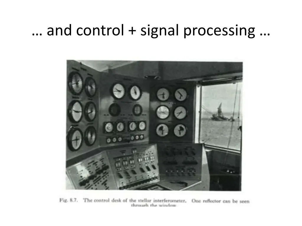 and control signal processing