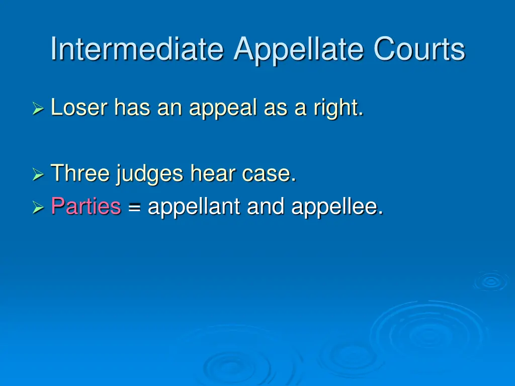 intermediate appellate courts