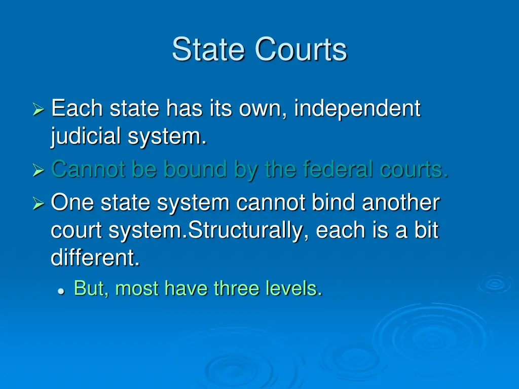 state courts