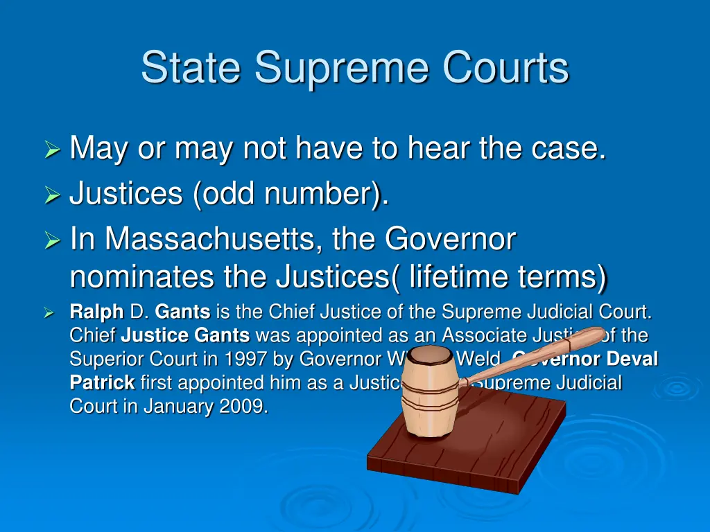 state supreme courts