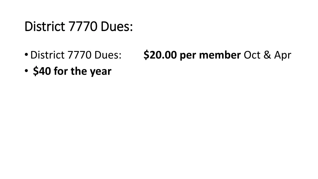 district 7770 dues district 7770 dues