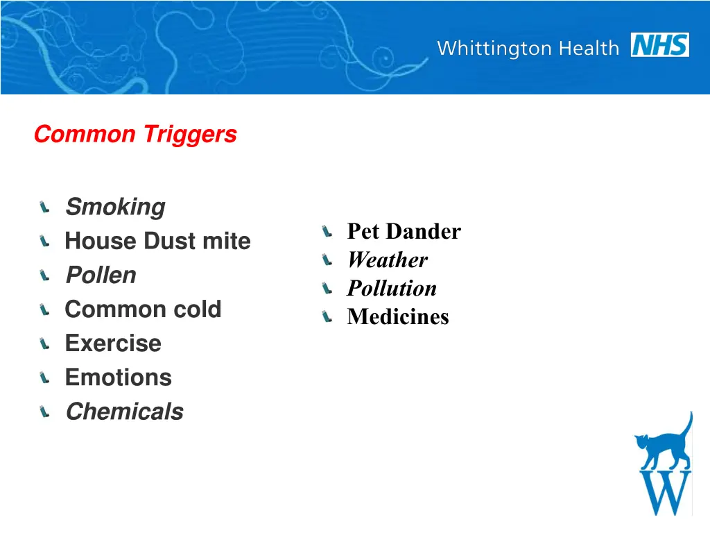 common triggers