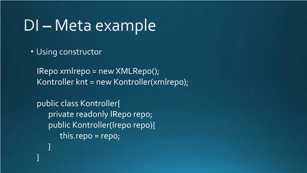 di meta example