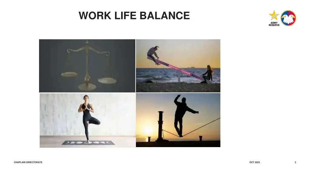 work life balance