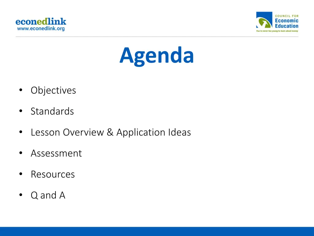 agenda