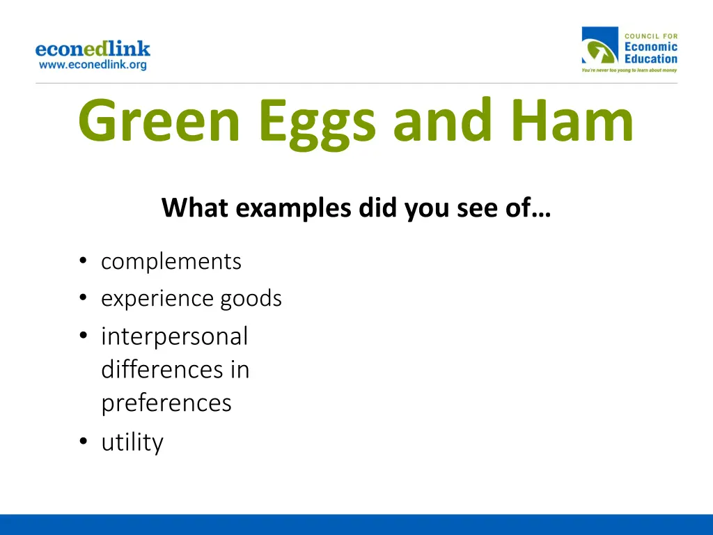 green eggs and ham