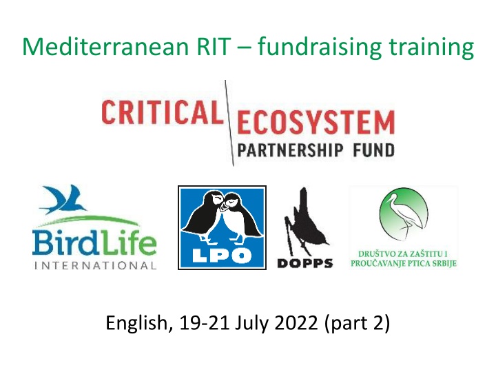 mediterranean rit fundraising training