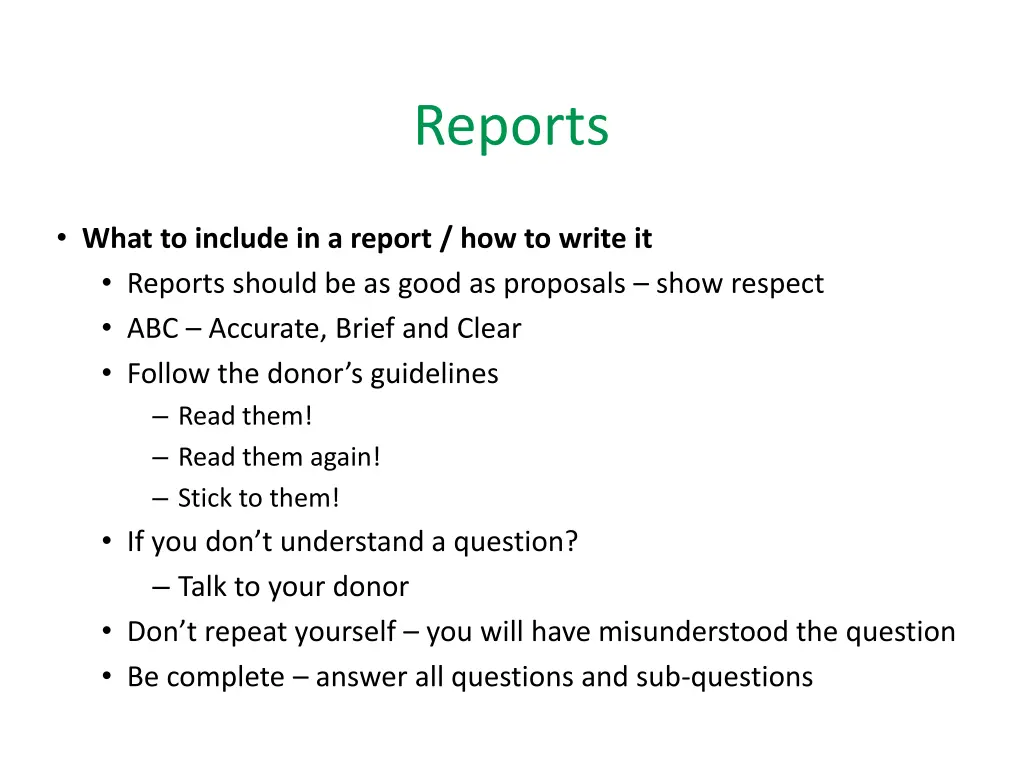 reports 1