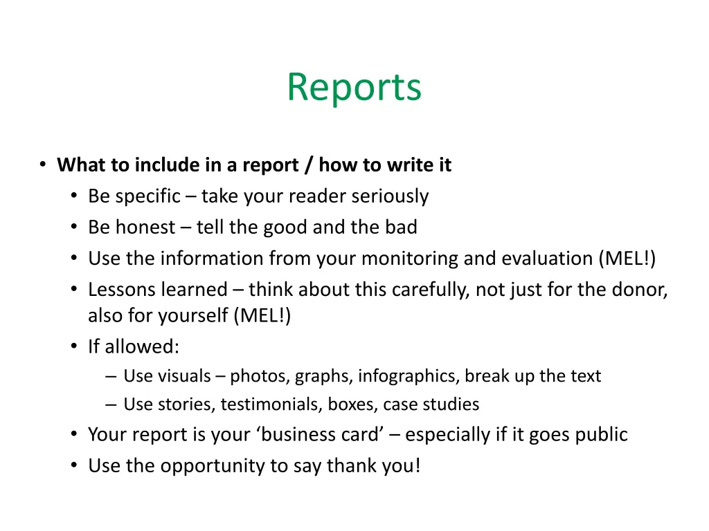 reports 2