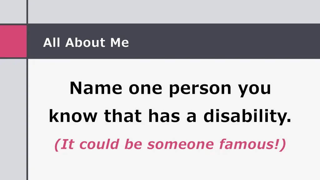 all about me 23