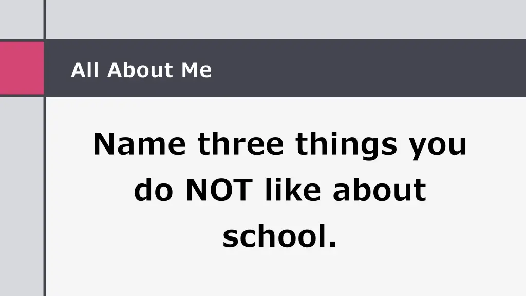 all about me 5