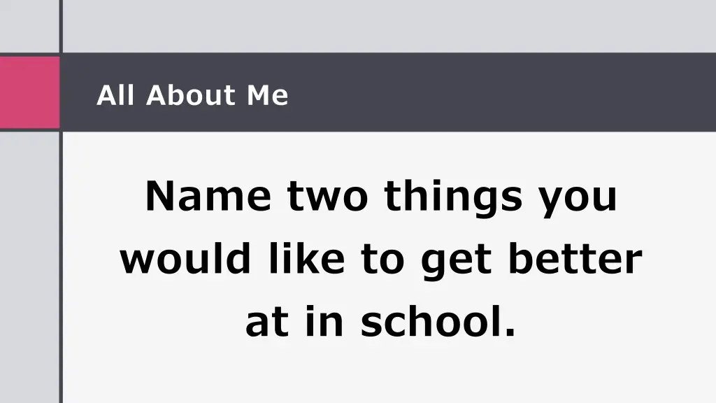 all about me 7