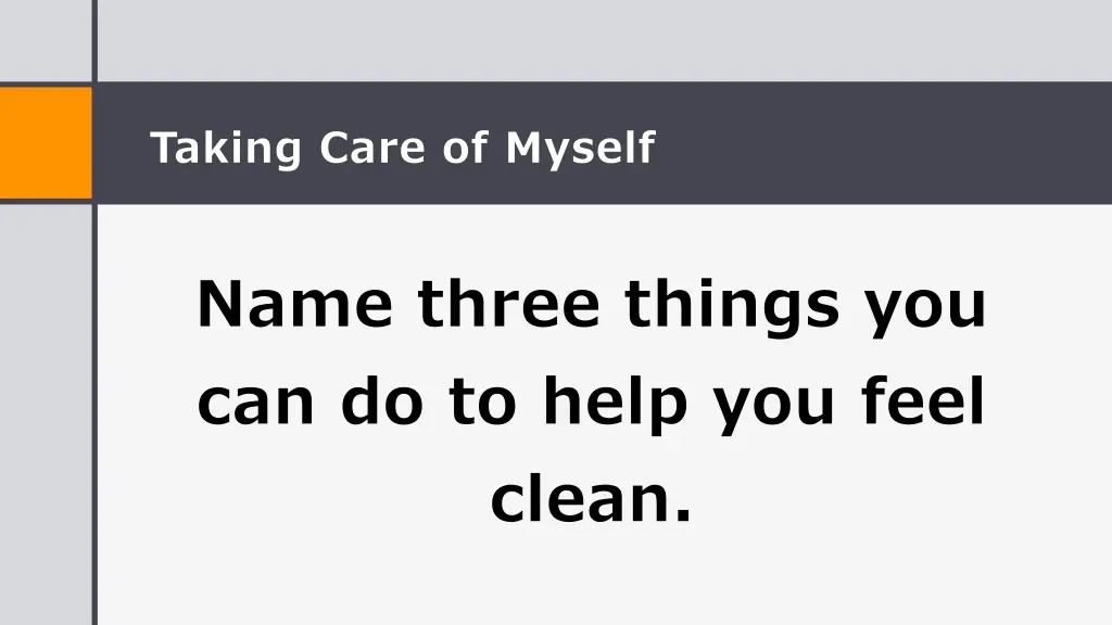 taking care of myself 10