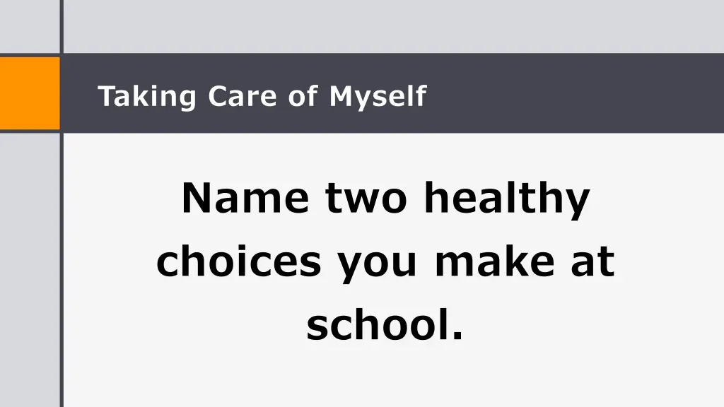 taking care of myself 2
