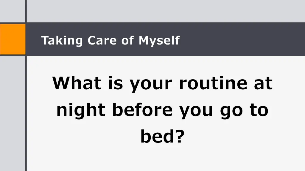 taking care of myself 4