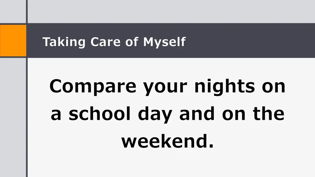 taking care of myself 6