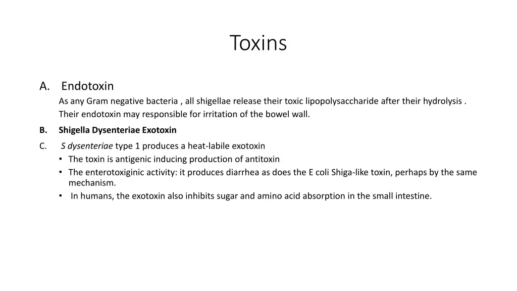 toxins
