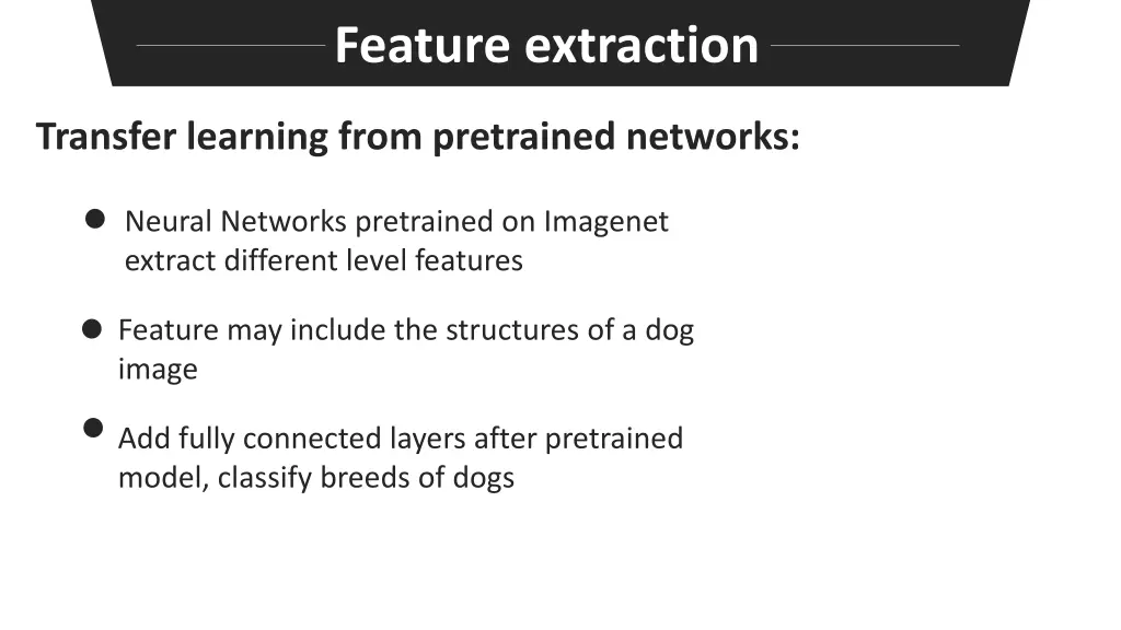 feature extraction