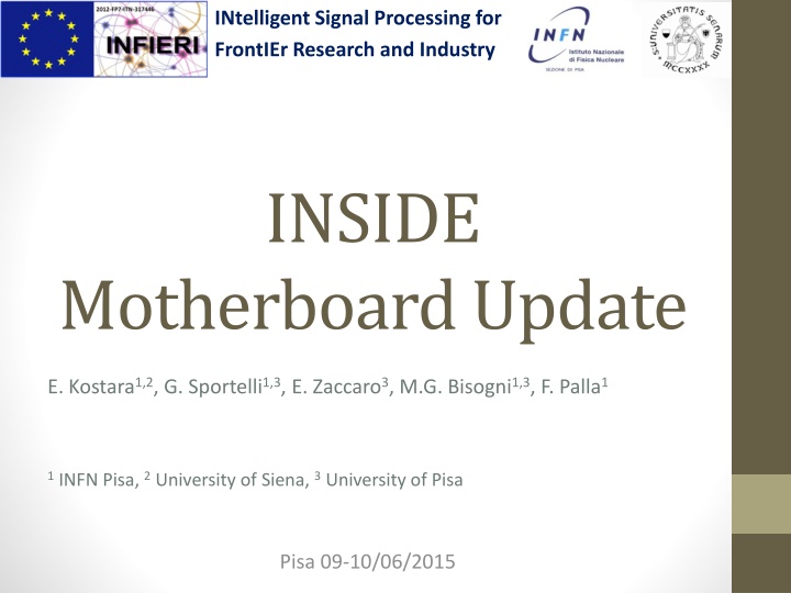 intelligent signal processing for frontier