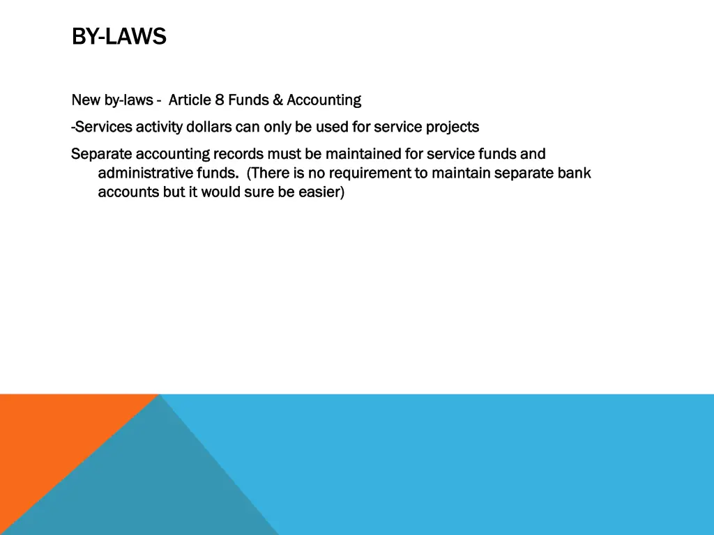 by laws