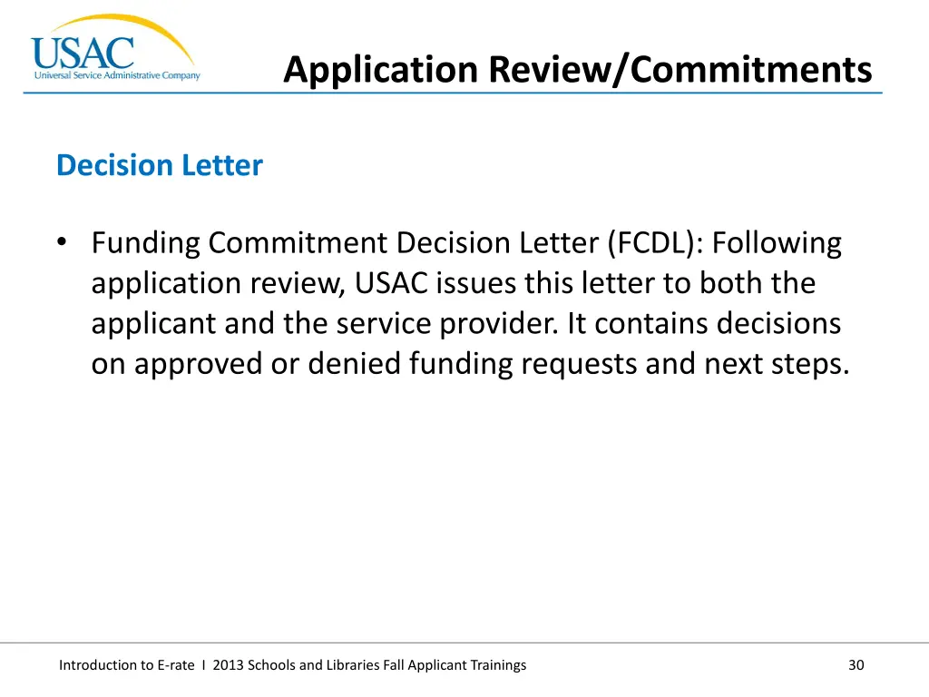 application review commitments 1