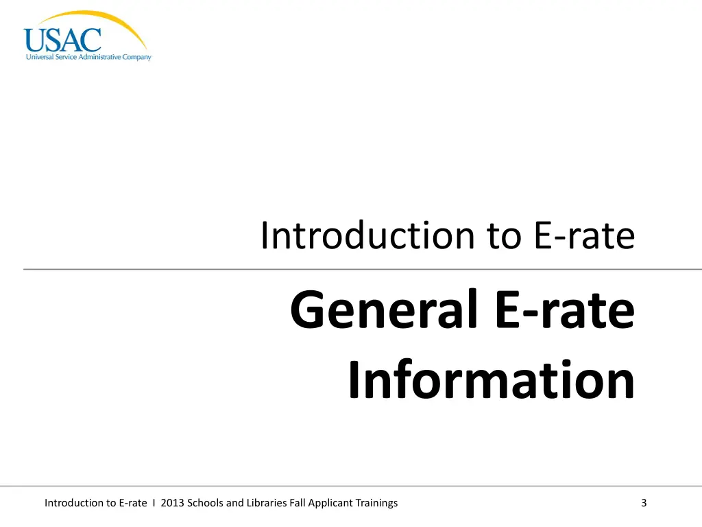 introduction to e rate general e rate information