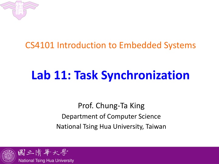 cs4101 introduction to embedded systems