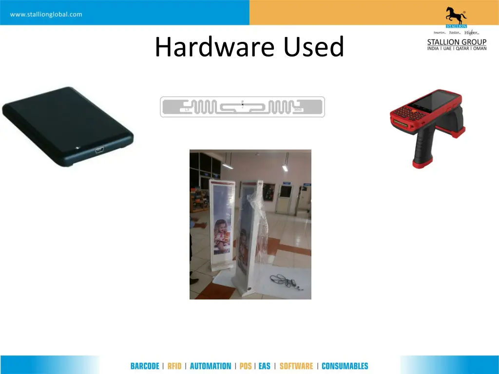 hardware used